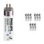 Voordeelpak 10x Philips TL5 HE 35W 827 (MASTER) | 145cm - Zeer Warm Wit