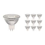 Voordeelpak 10x Noxion LED Spot GU5.3 4W 827 36D 345lm | Zeer Warm Wit - Vervangt 35W