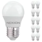 Voordeelpak 10x Noxion Lucent Classic LED E27 Kogel Filament Helder 4.5W 470lm - 827 Zeer Warm Wit | Vervangt 40W