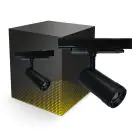 LED Railspot Zwart Zoomable 30W 3000lm 15-60D - 927-930-940 CCT